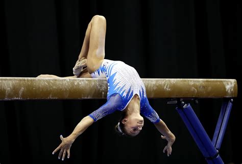 uk gymnast beam routine